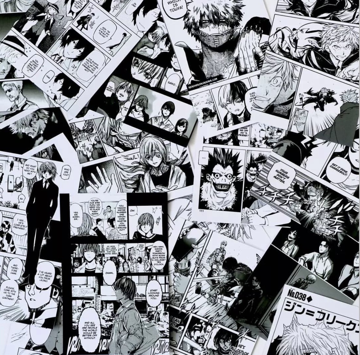 مانگا دیواری طرح دلخواه