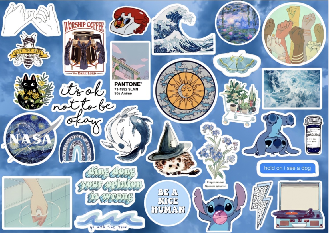 پک blue aesthetic کد ۱۱۸۹