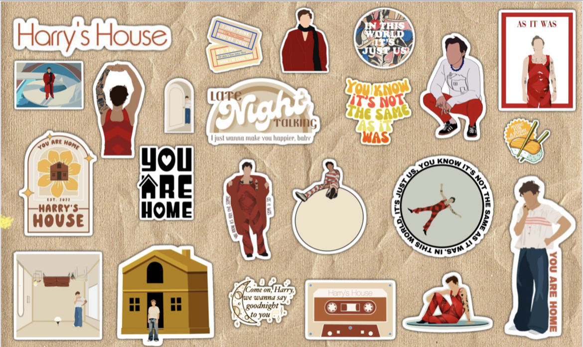 پک استیکر Harry’s house