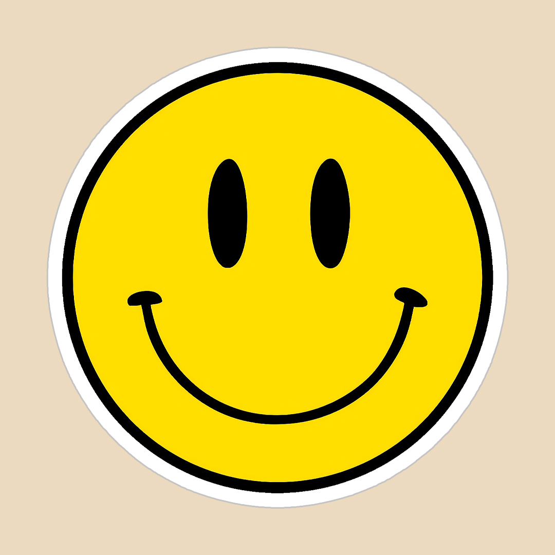 استیکر happy face کد 1105