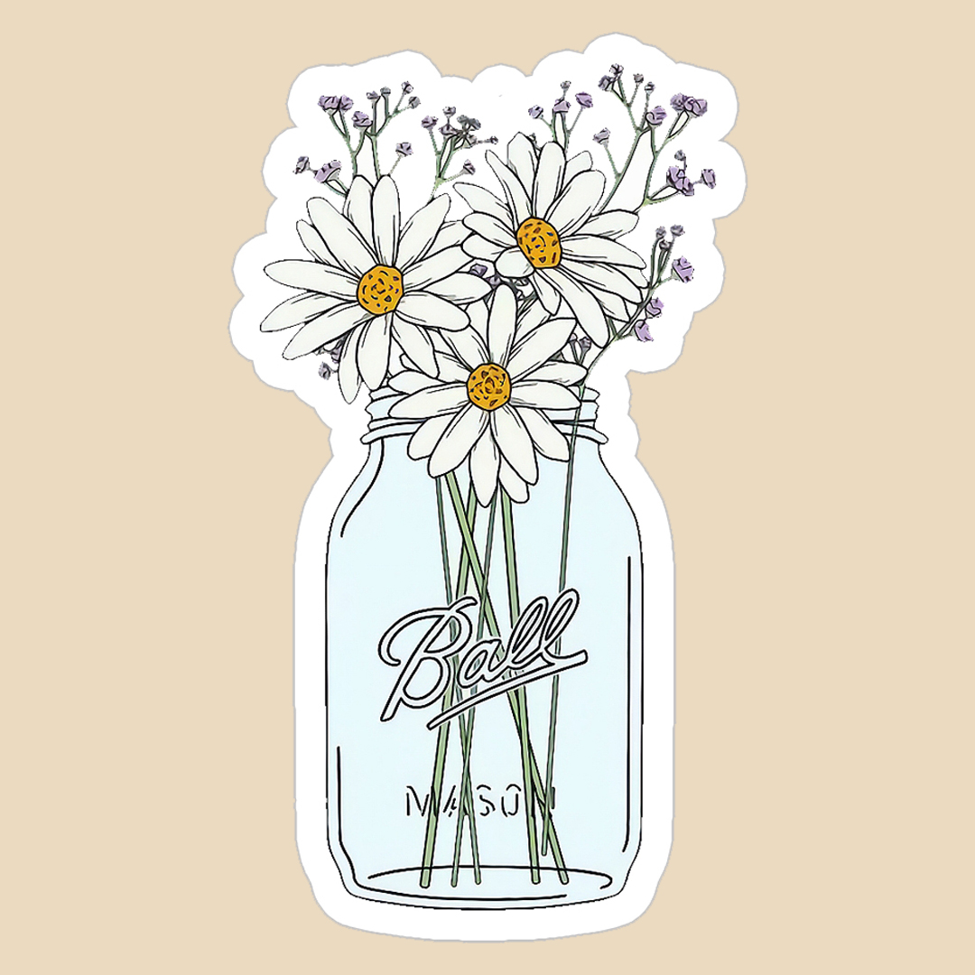 استیکر flower کد 1144