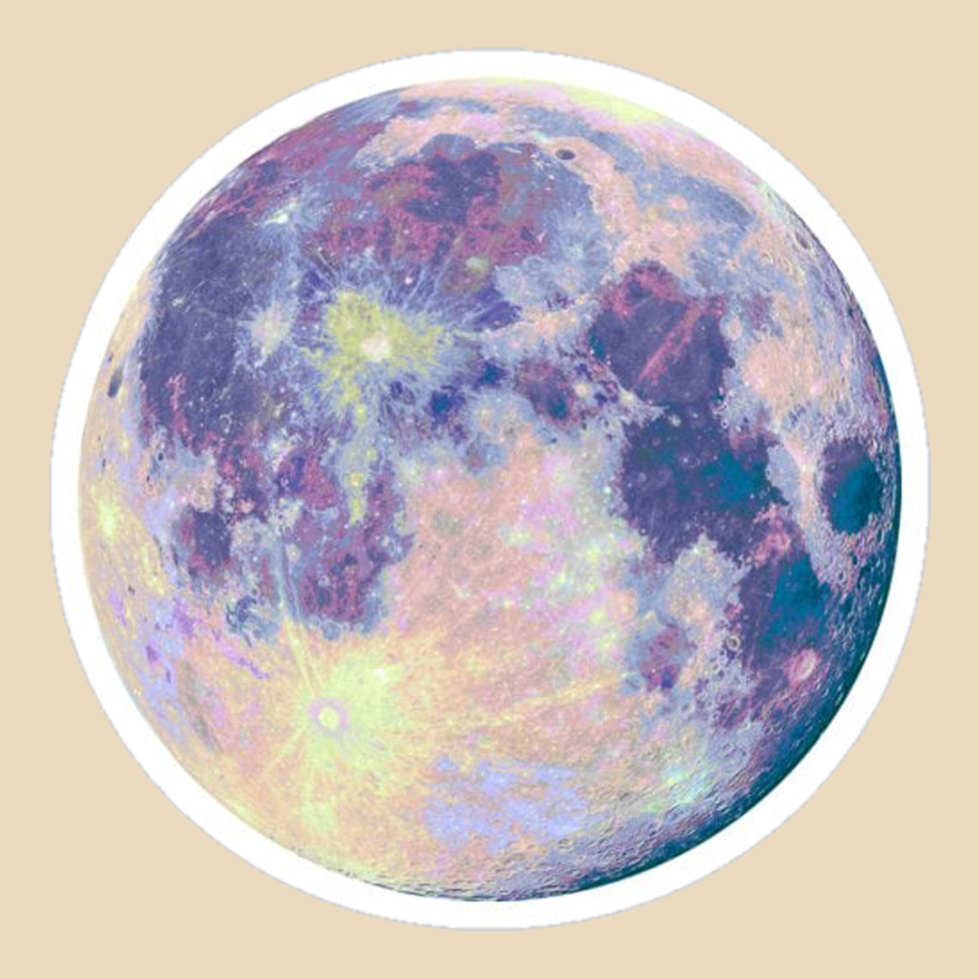 استیکر  galexy moon کد 1163