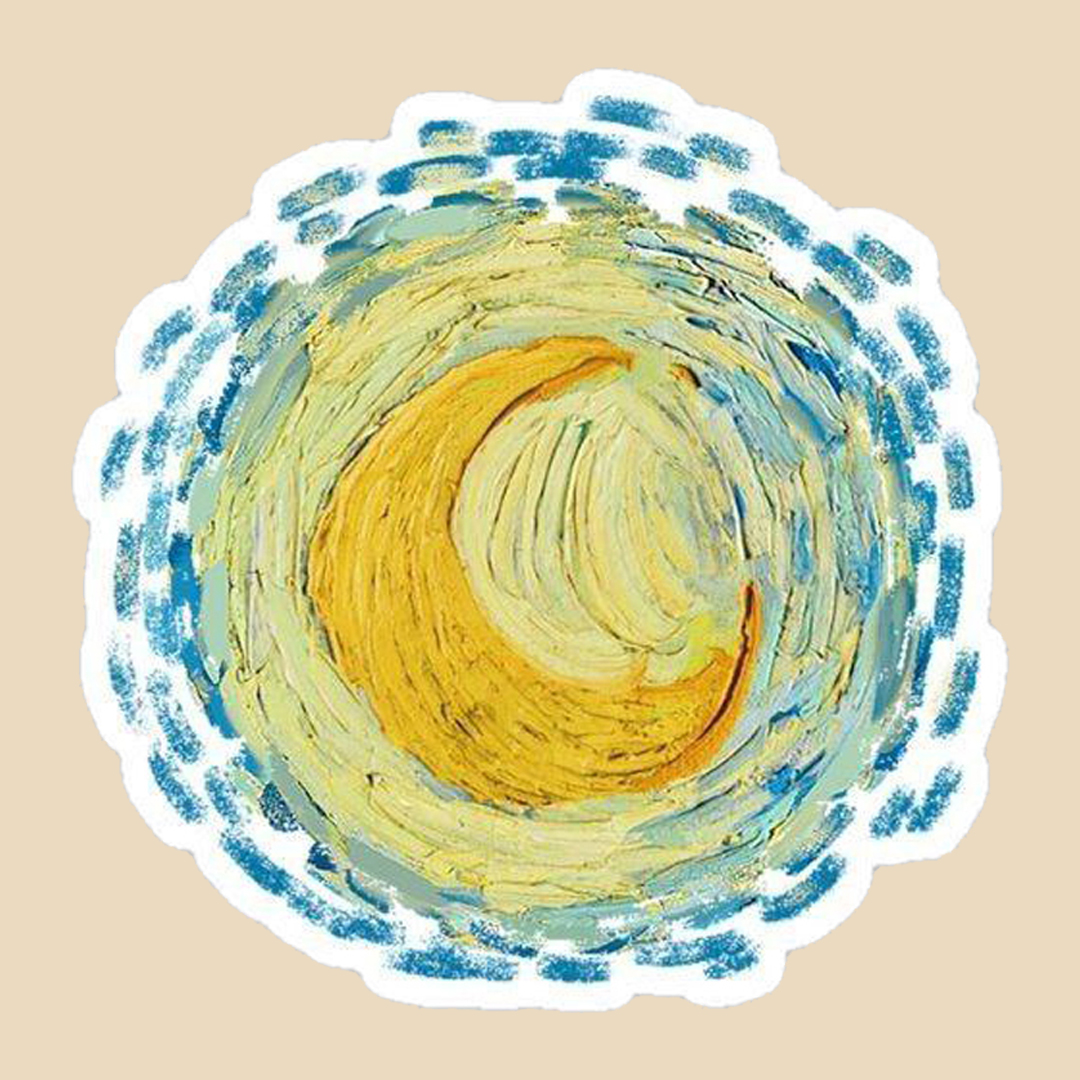 استیکر van gogh کد 1251