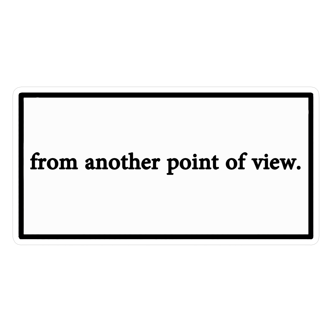 استیکر from another point of view کد 1322