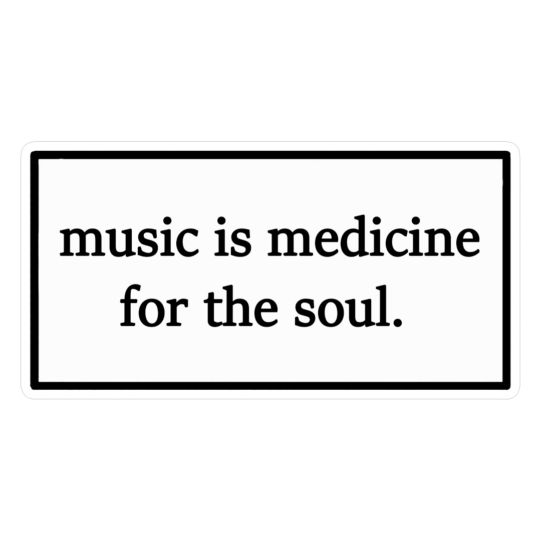 استیکر music for soul کد 1331