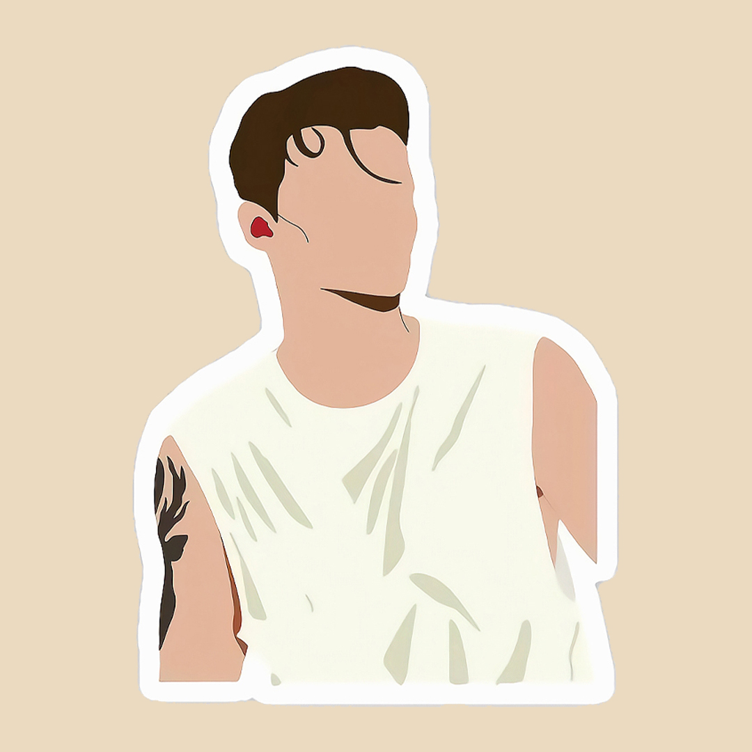 استیکر louis tomlinson کد 1274