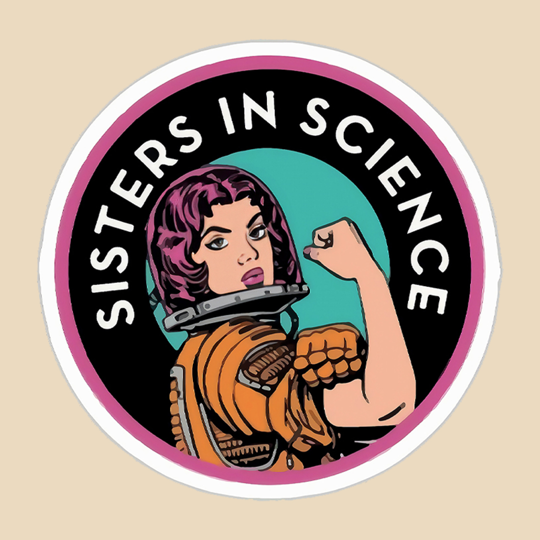 استیکر sisters in science کد 1291