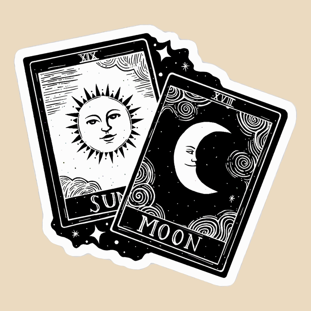 استیکر sun/moon card کد 1299