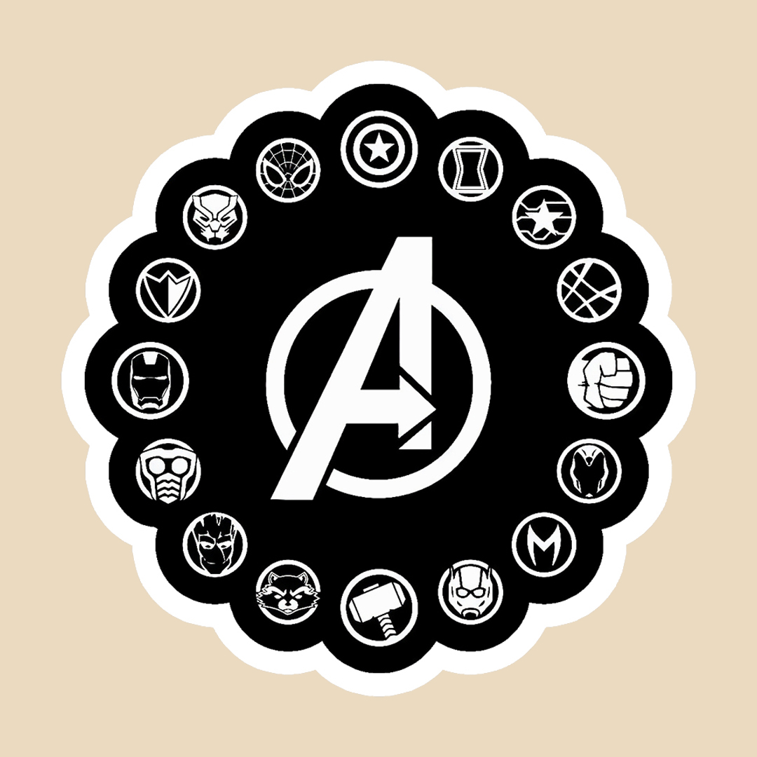 استیکر marvel کد 1425