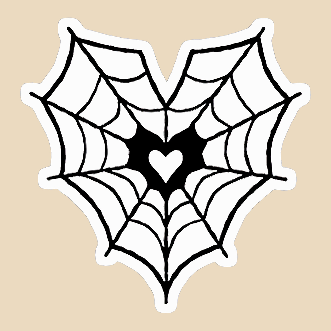 استیکر spider heart کد 1483