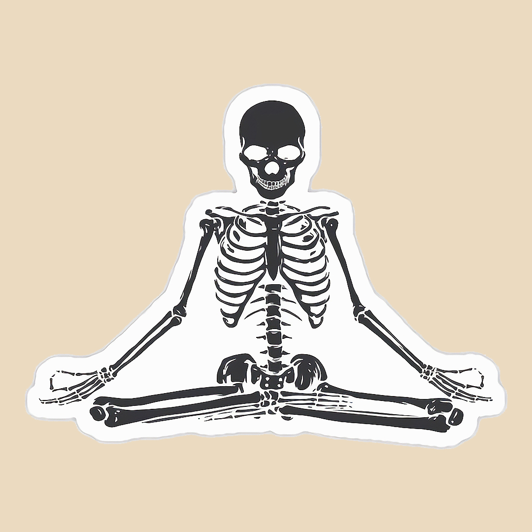 استیکر relax skeleton کد 1509
