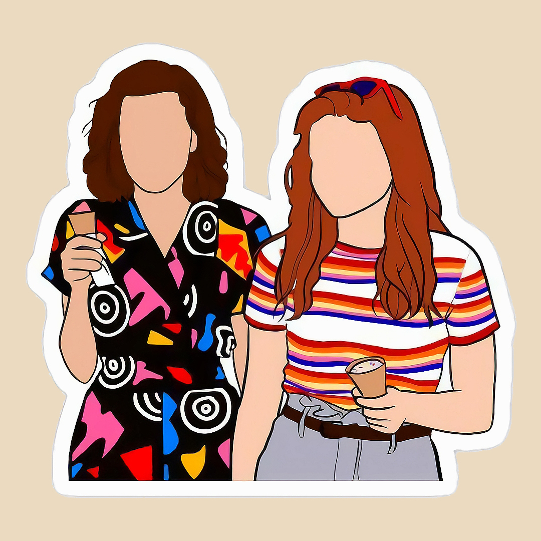 استیکر stranger things کد 1624