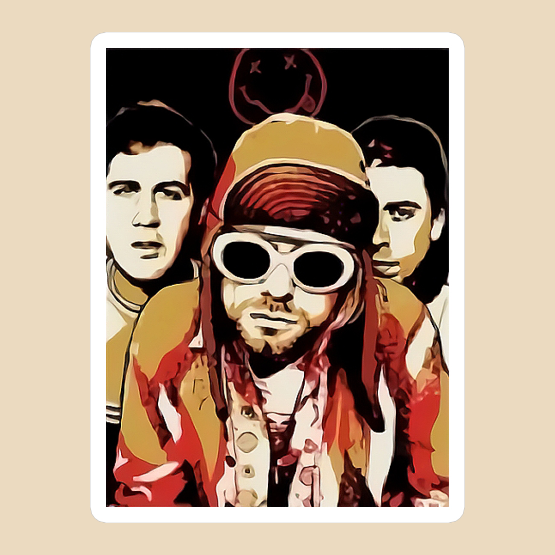 استیکر nirvana کد 1540