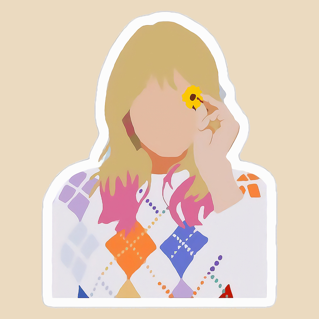 استیکرtaylor swift  کد 1634