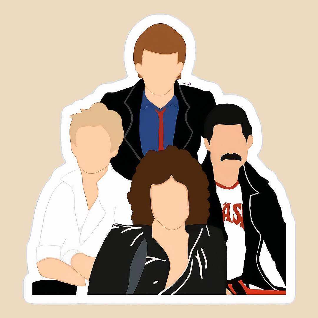 استیکر queen کد 1545