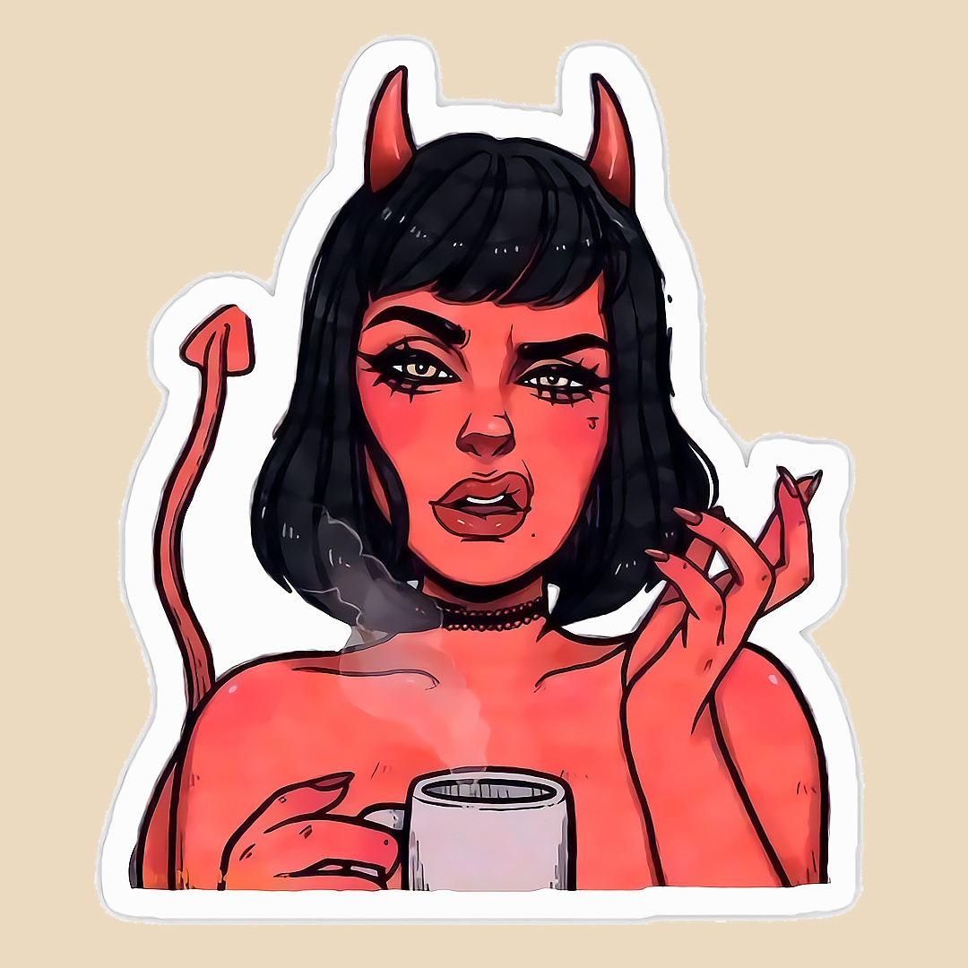 استیکر not your angel کد 1649