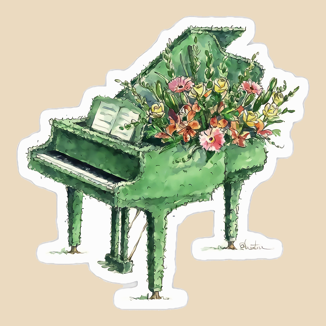 استیکر piano کد 1575