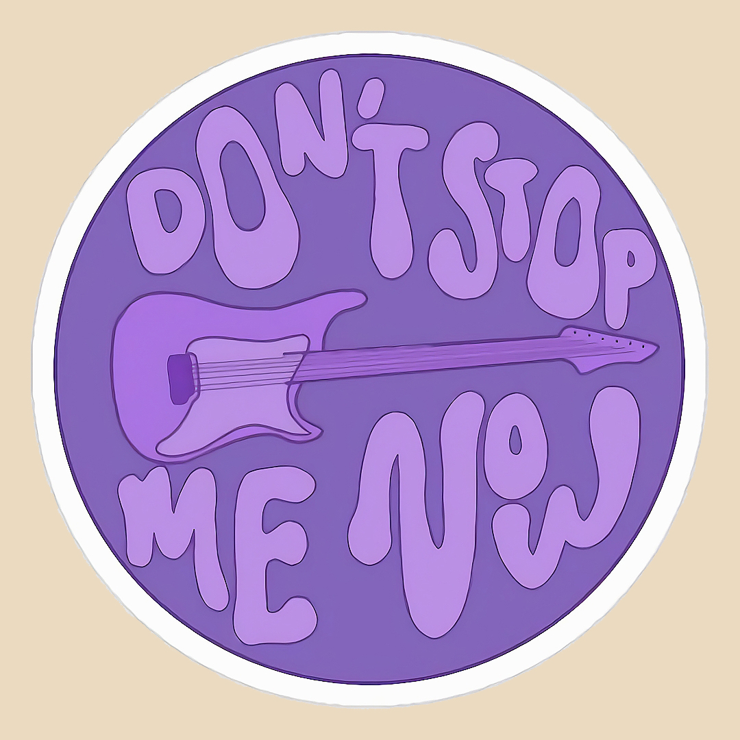 استیکر Don't stop me now کد 1584