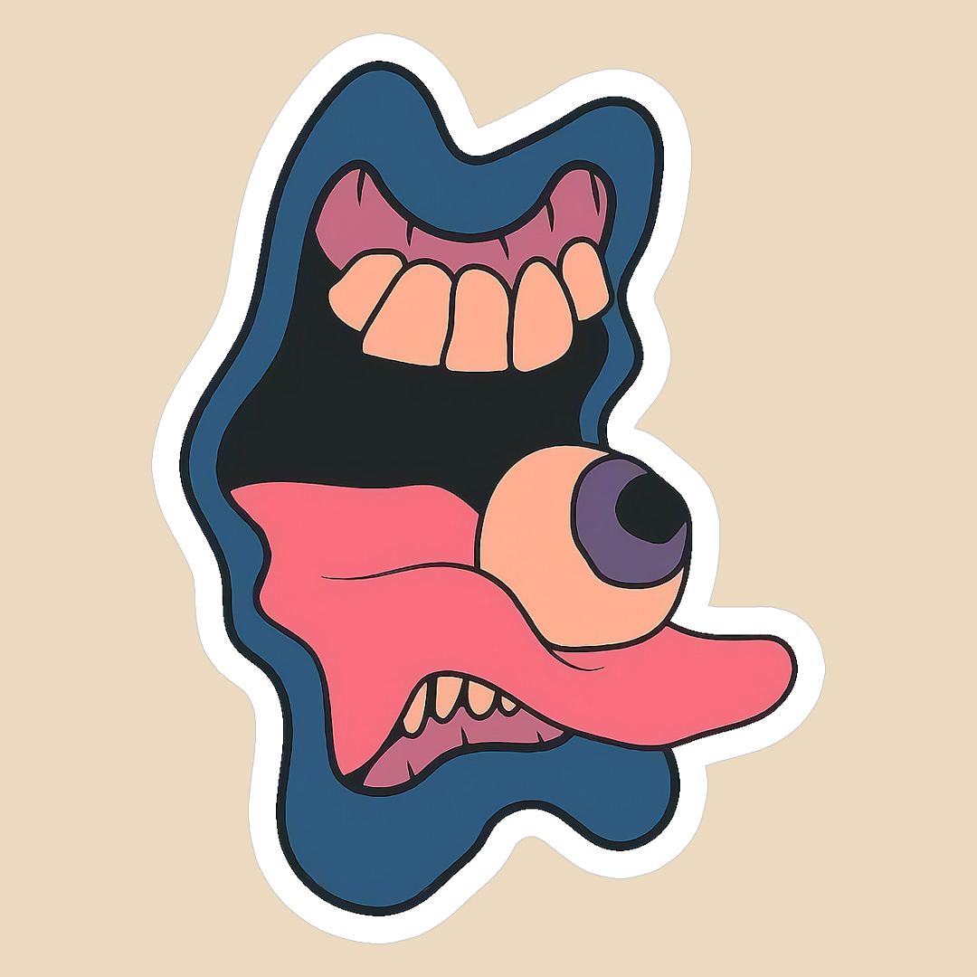 استیکر weird things  کد 1685