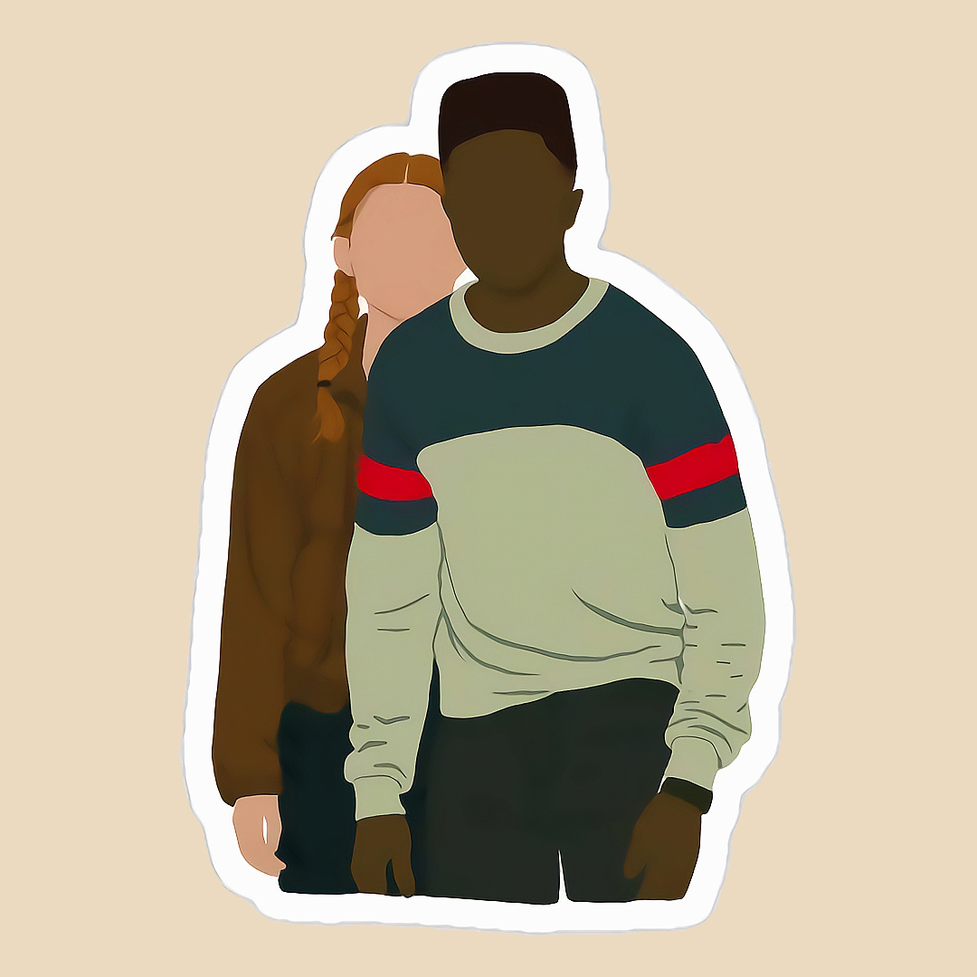 استیکر stranger things کد 1697