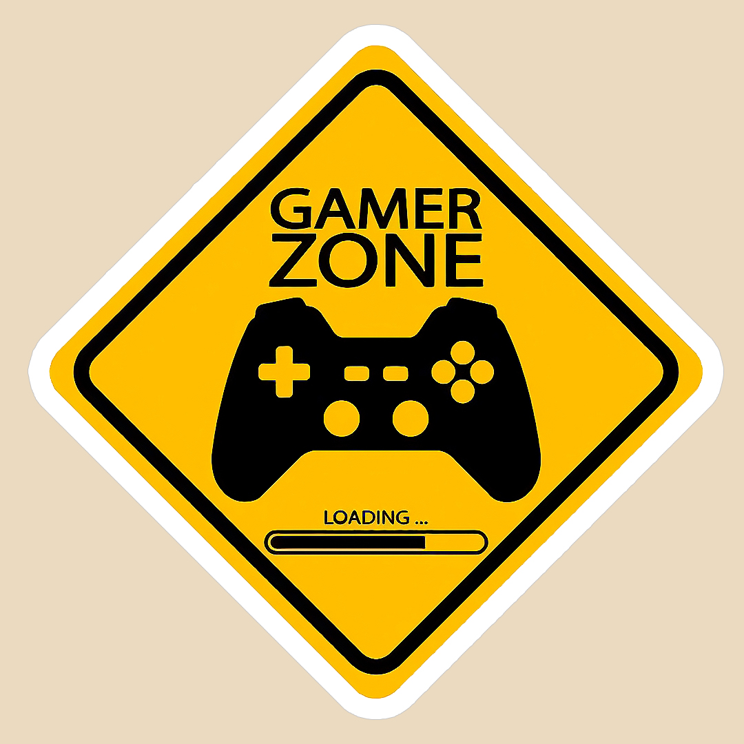 استیکر gamer zone کد 1698