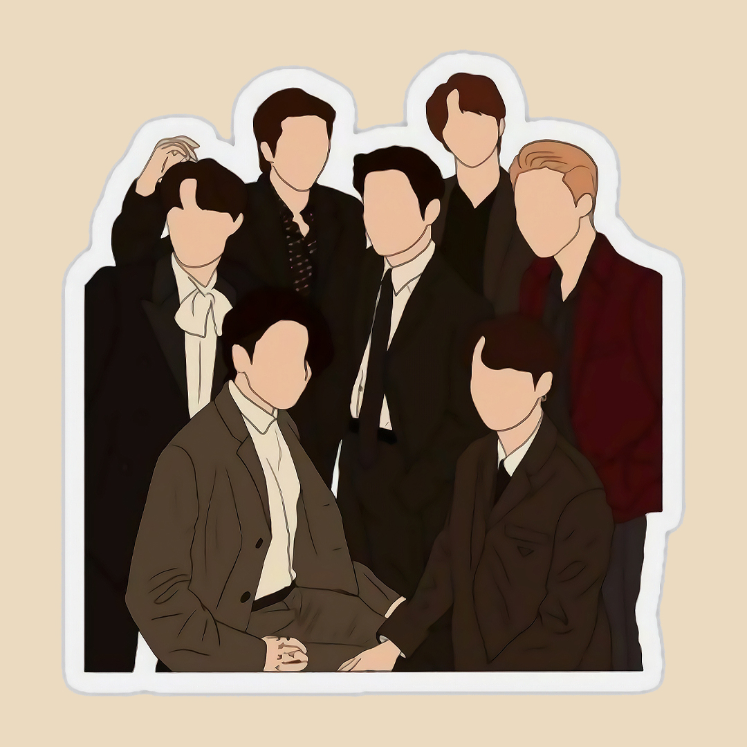 استیکر bts کد 1756