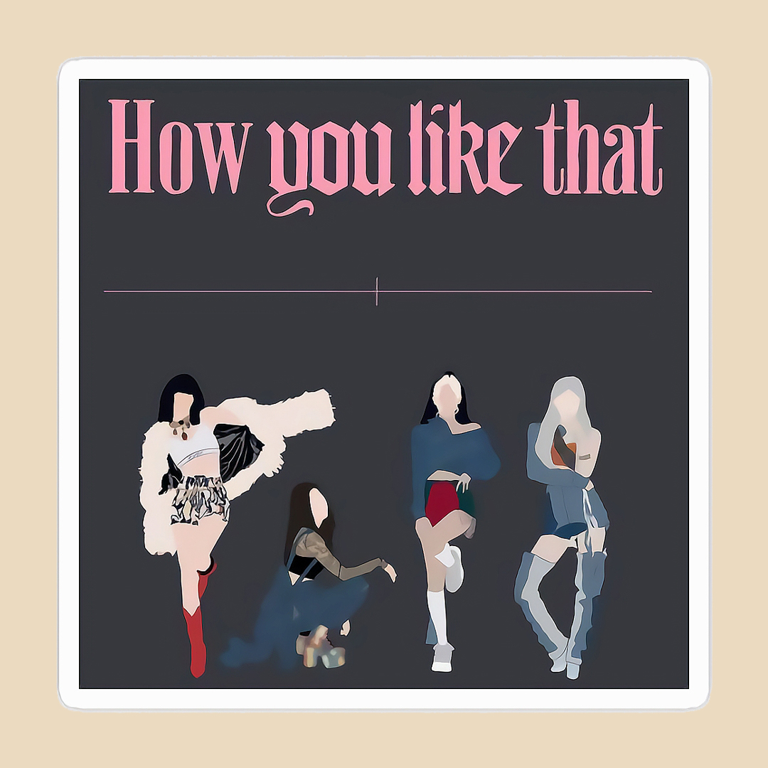 استیکر black pink کد 1761