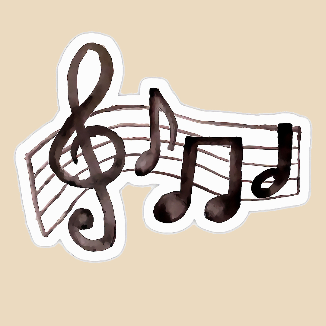 استیکر music کد 1799