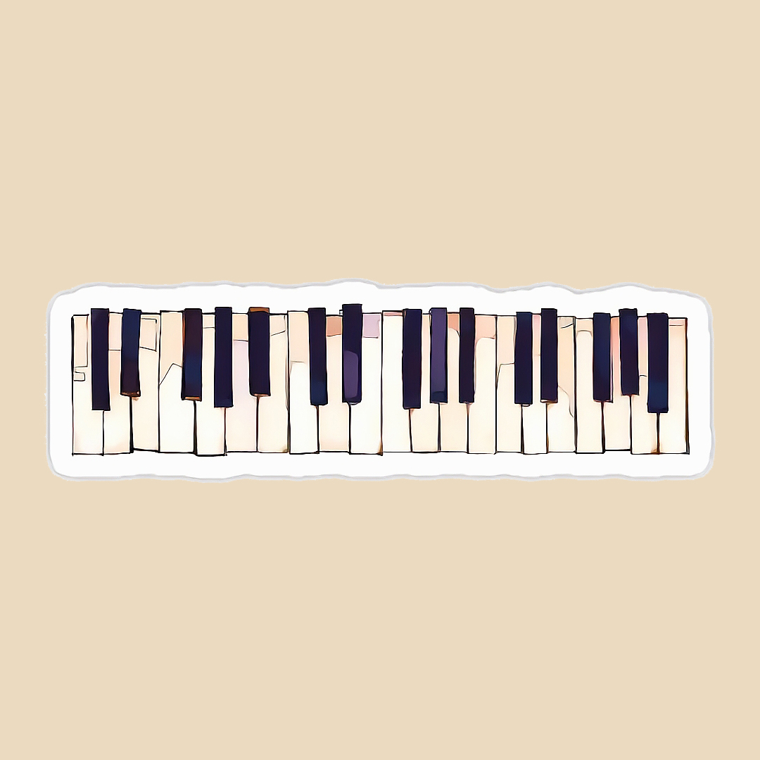 استیکر piano کد 1903