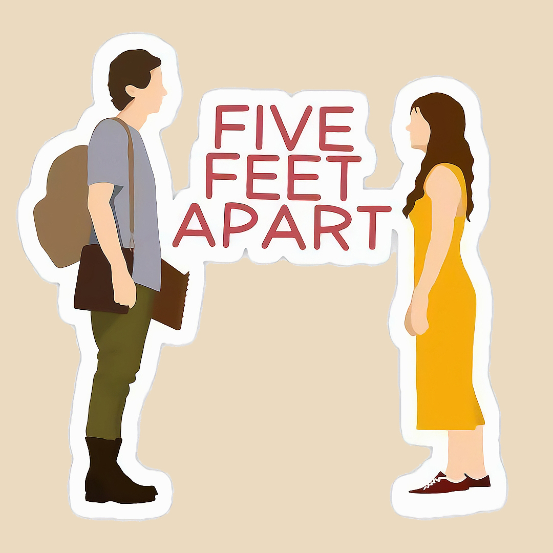 استیکر five feet aparat کد 1854