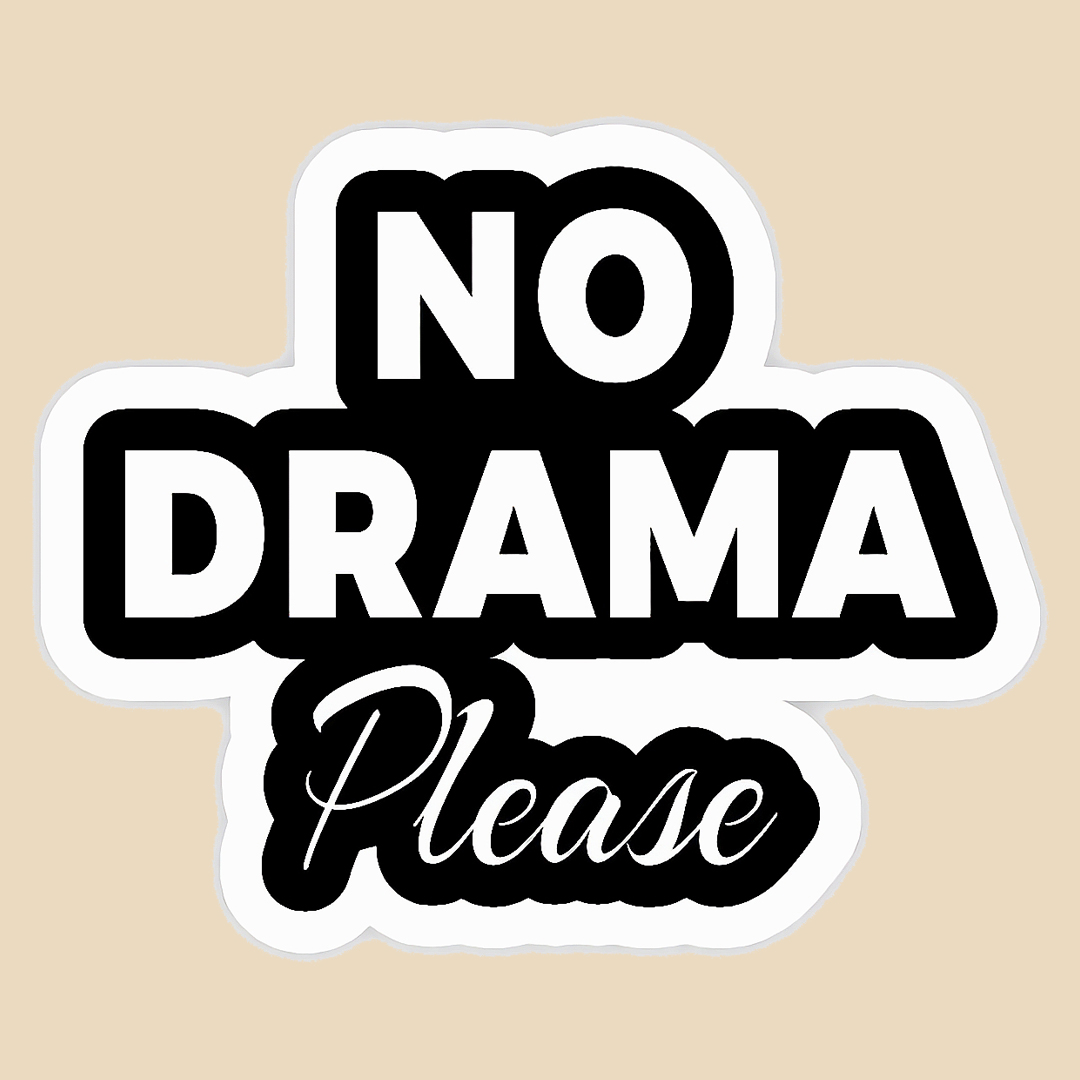 استیکر no drama کد 1945