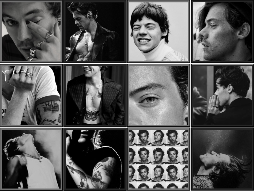 کلاژ دارک هری استایلز