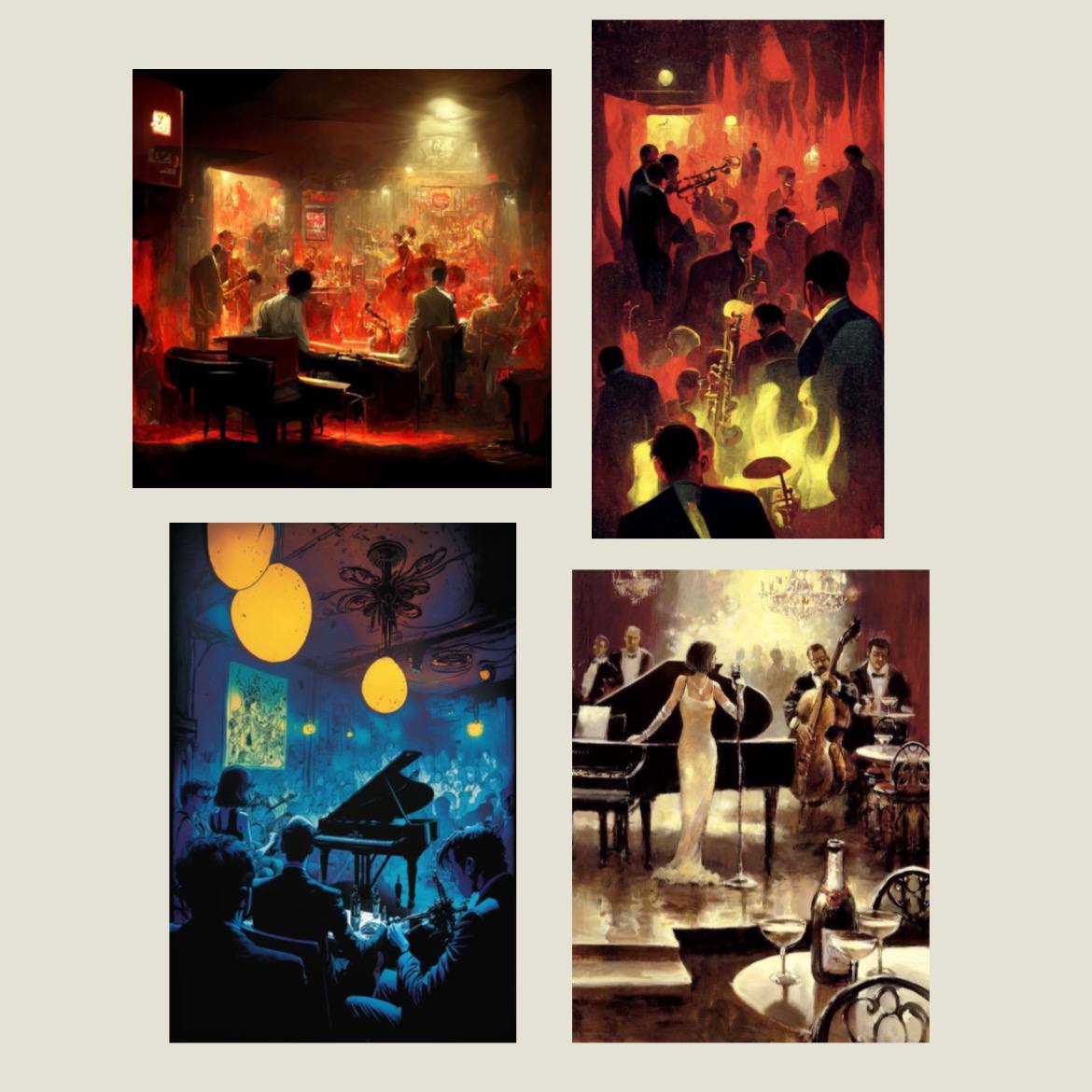 پک پوستر music night