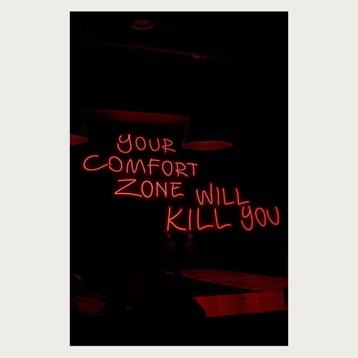 پوستر از نقطه امنت بیرون بیا !