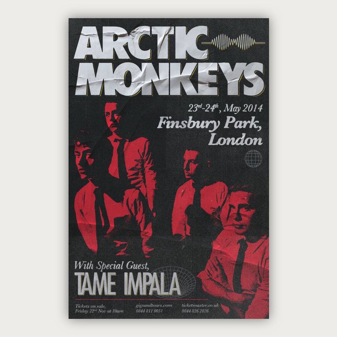 پوستر Arctic monkeys
