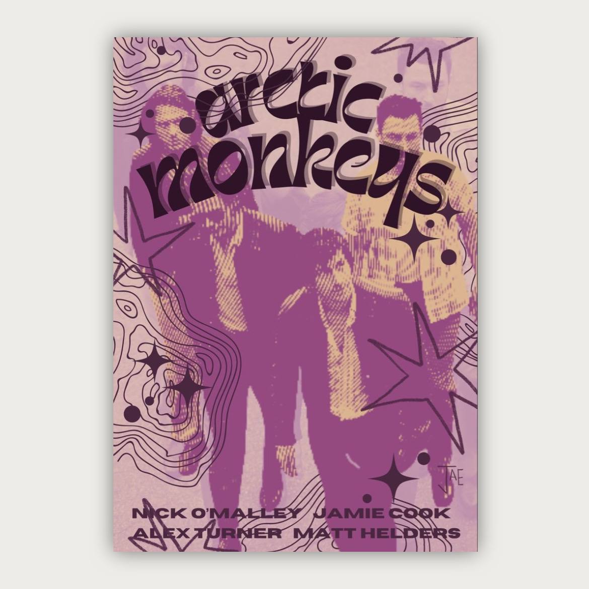 پوستر Arctic monkeys