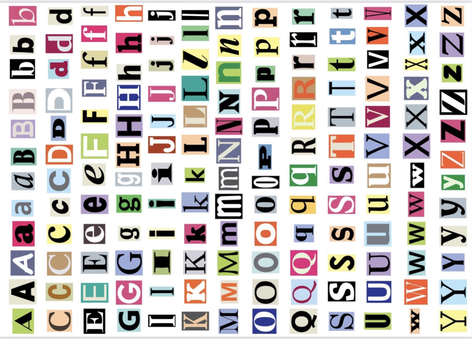 پک الفبا کد ۱۱۸۷