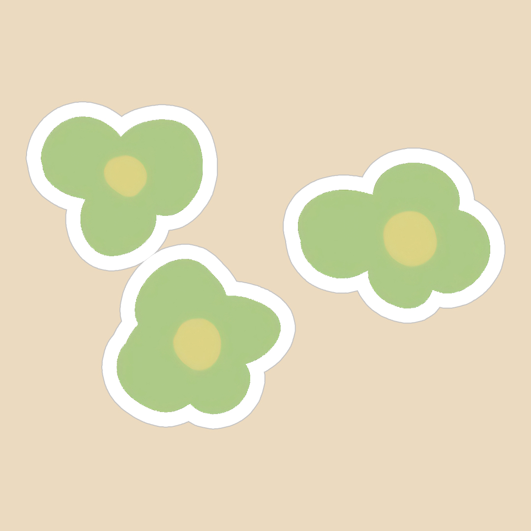 استیکر flower کد 1157