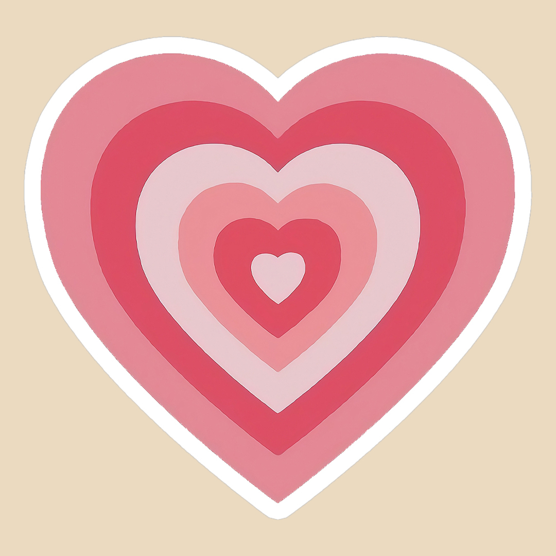 استیکر pinky heart کد 1159