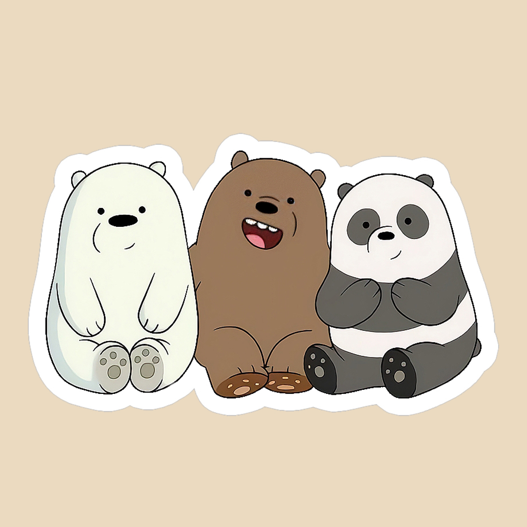 استیکر Happy bears کد 1182