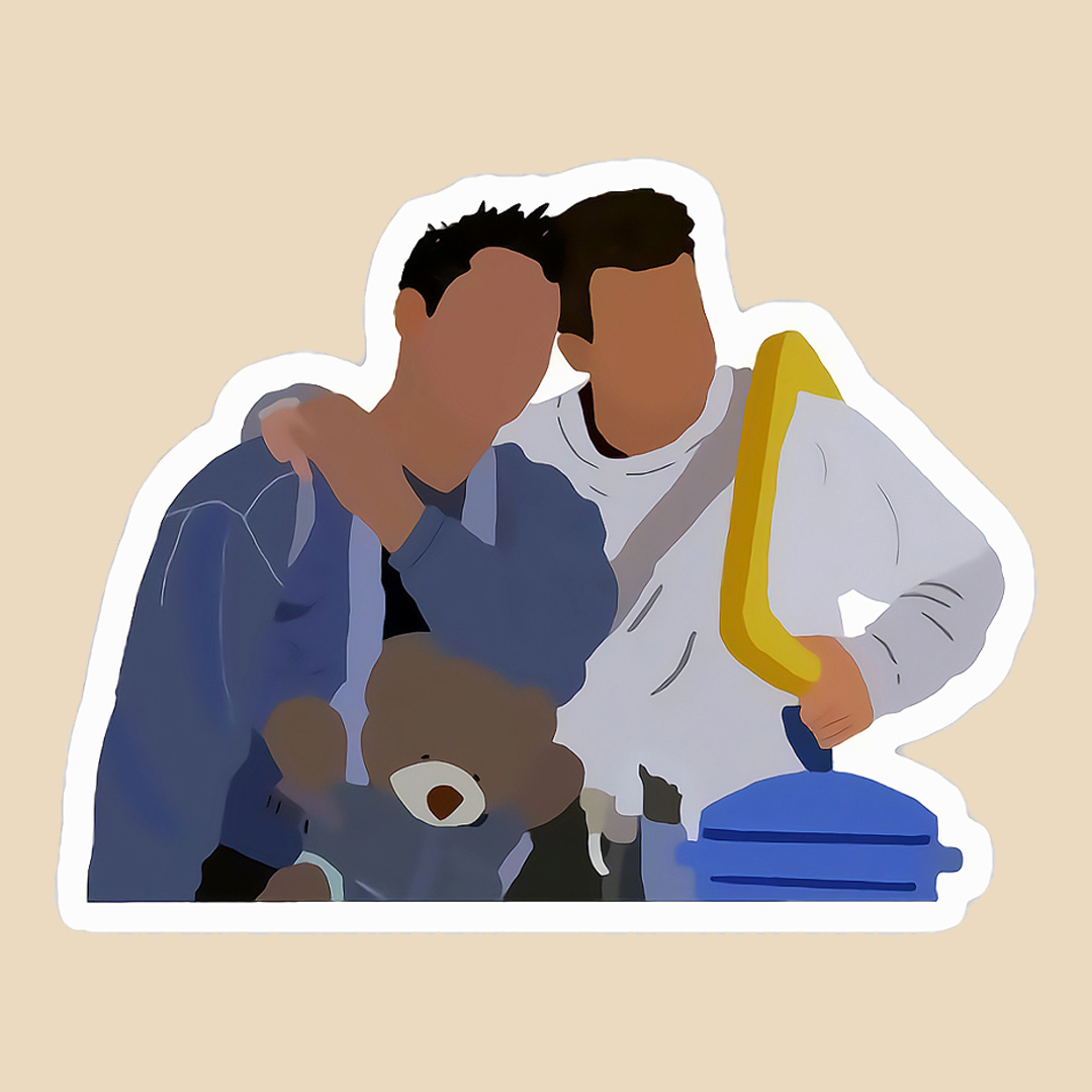 استیکر friends کد 1190