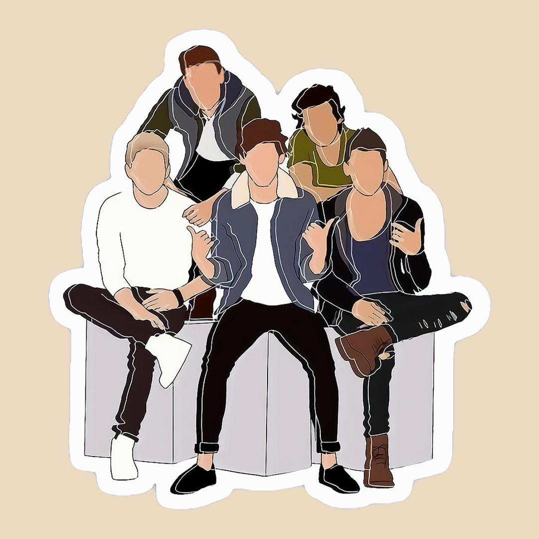 استیکر one direction کد 1245