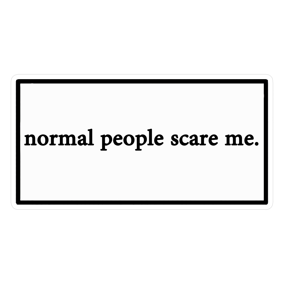 استیکر normal people کد 1311