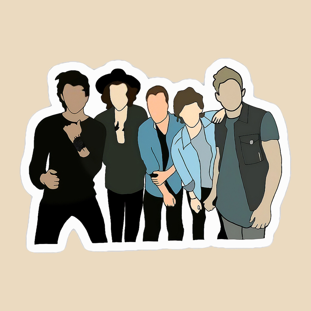 استیکر one direction کد 1261