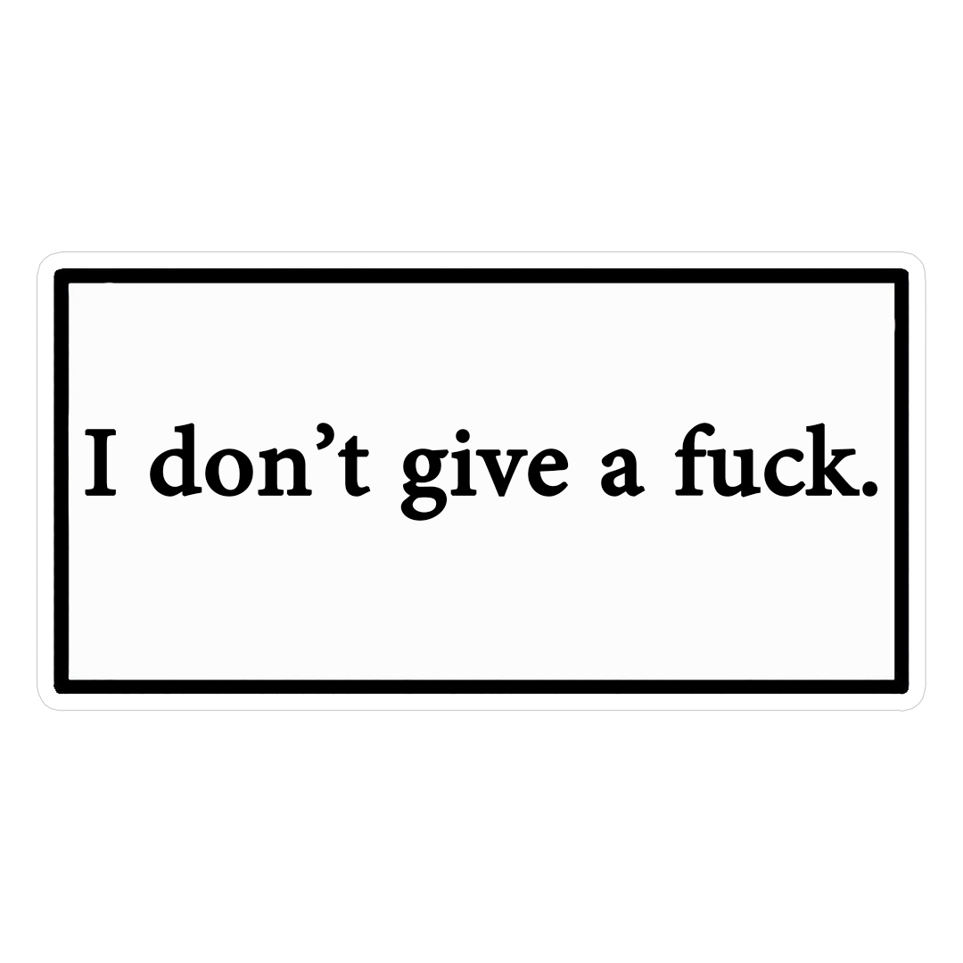 استیکر idgaf کد 1314