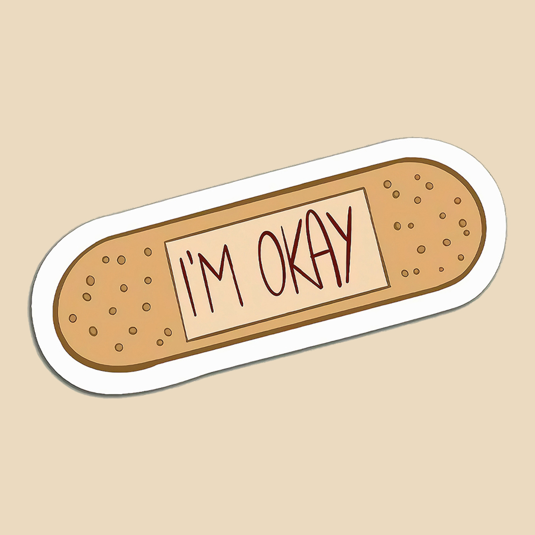 استیکر im okay کد 1280