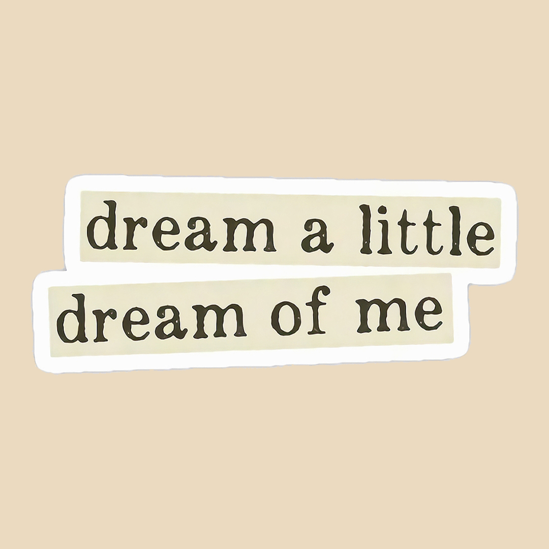استیکر dream of  me کد 1282
