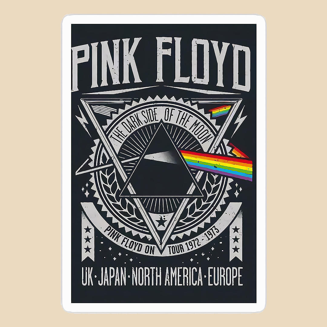 استیکر pink floyd کد 1487