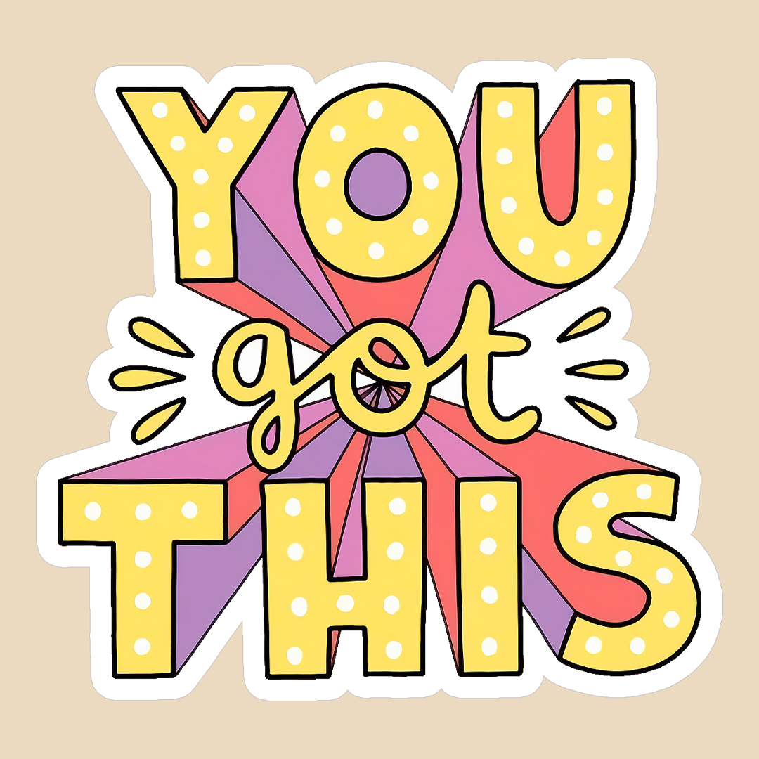 استیکر you got this کد 1507