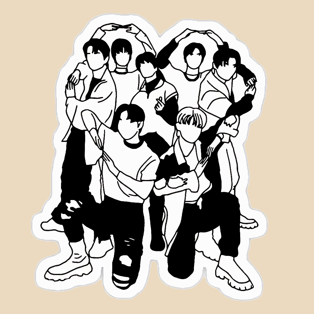 استیکر k-pop کد 1527